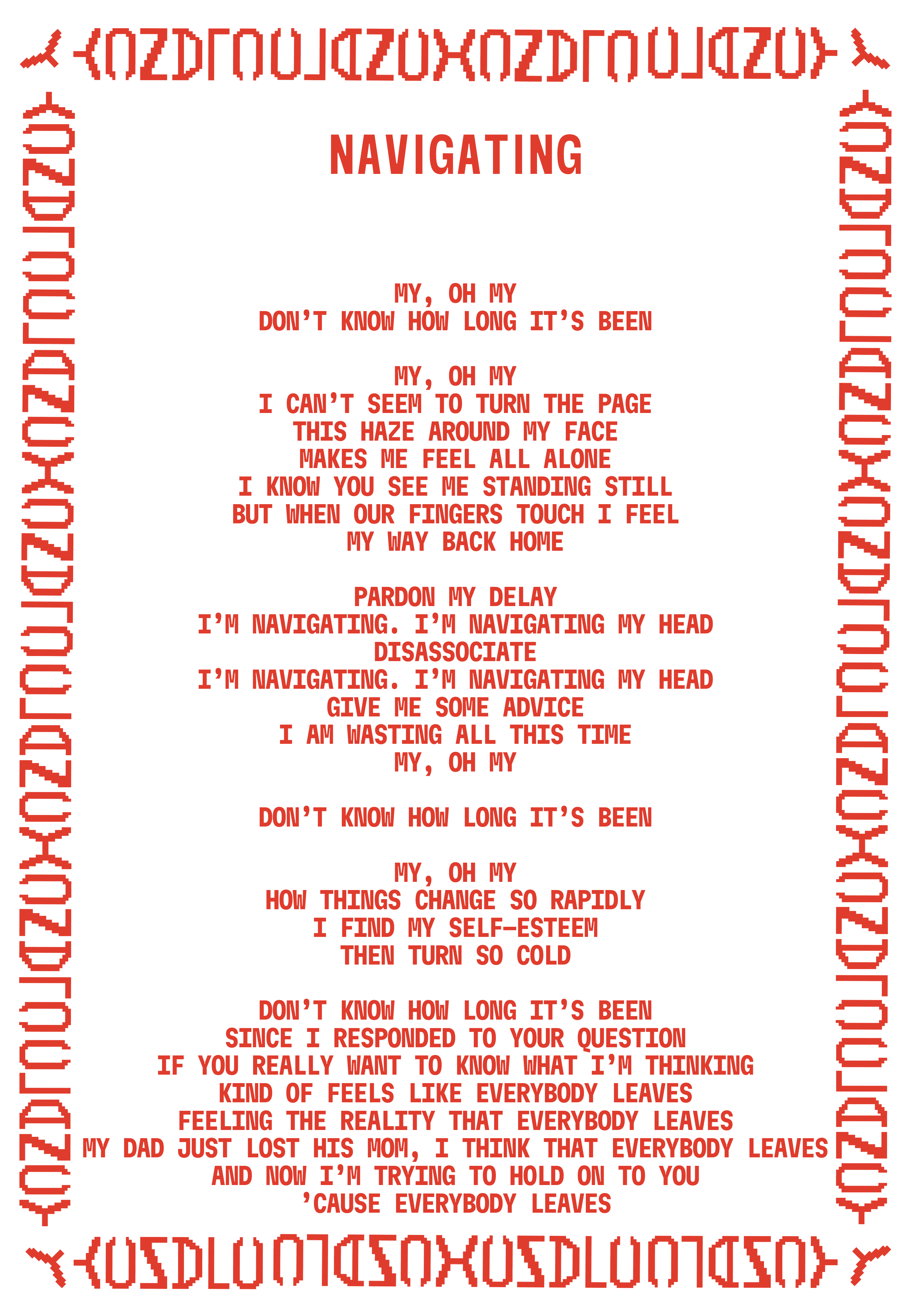 Song lyrics