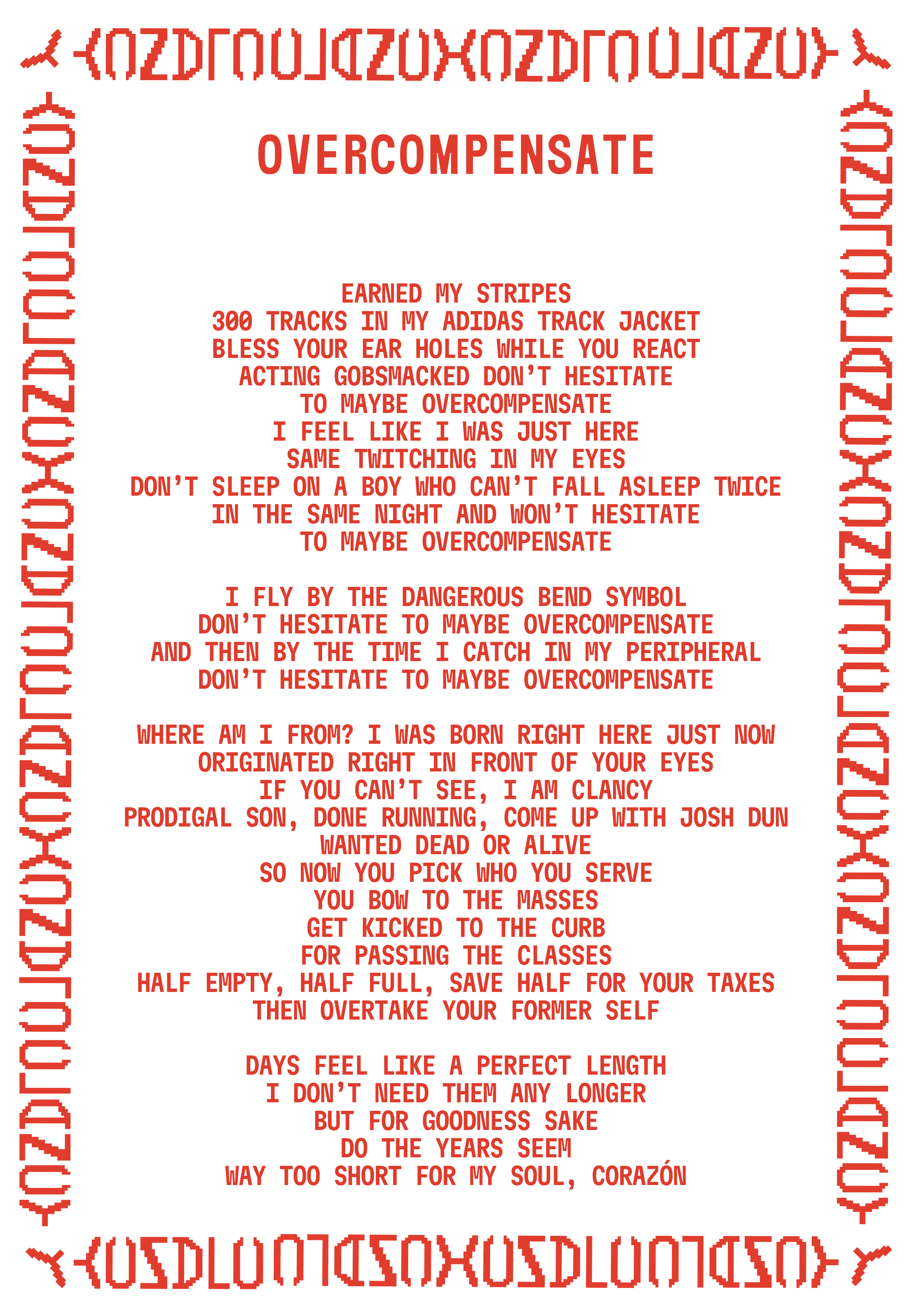 Song lyrics